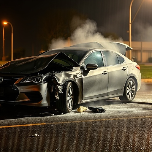 car crash damage