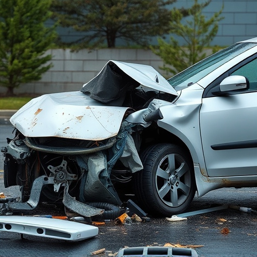 car crash damage