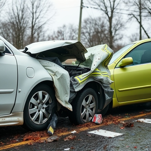 car crash damage
