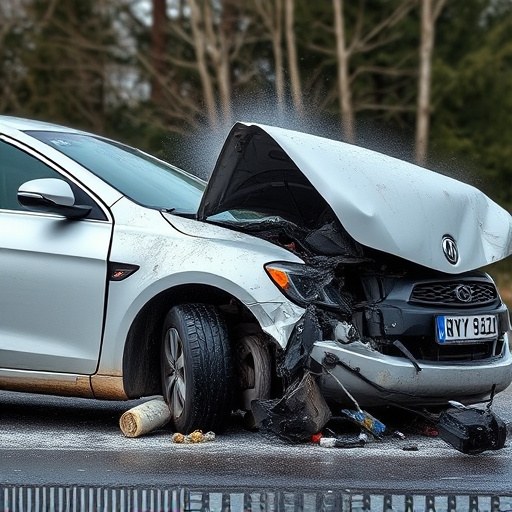 car crash damage