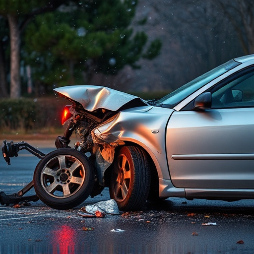 car crash damage