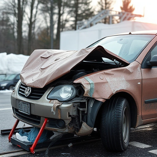 car crash damage