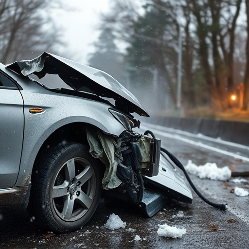 car crash damage