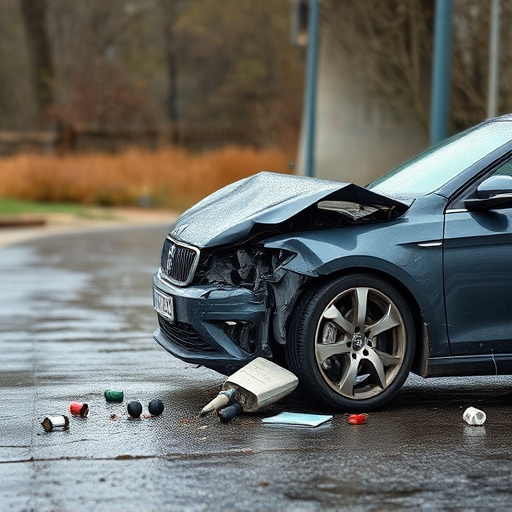 car crash damage