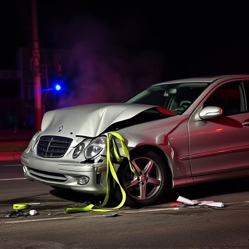 car crash damage