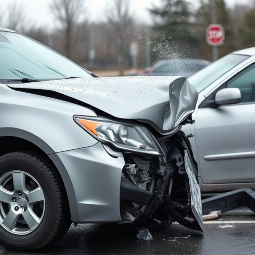 car crash damage