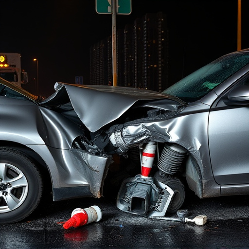 car crash damage