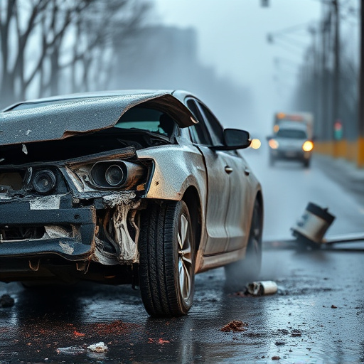 car crash damage
