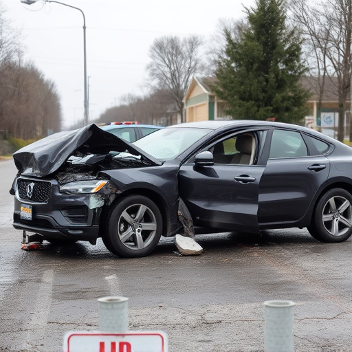 car crash damage