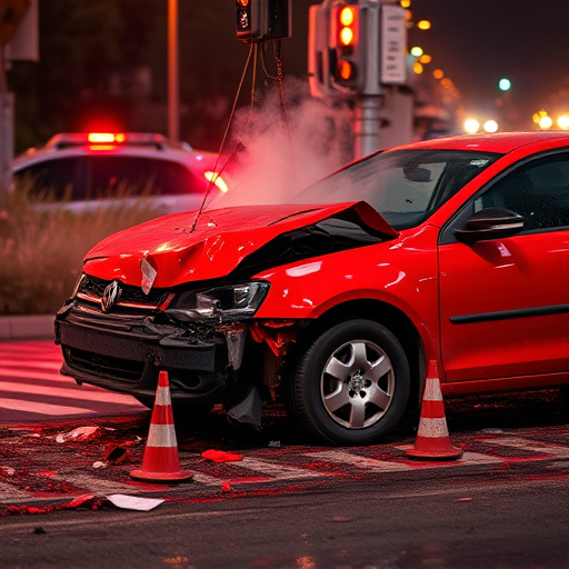 car crash damage