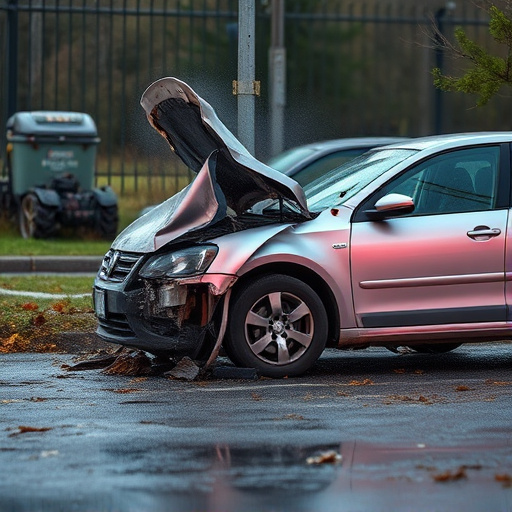 car crash damage