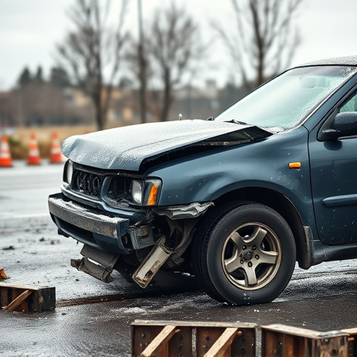 car crash damage