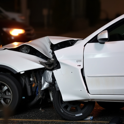 car crash damage