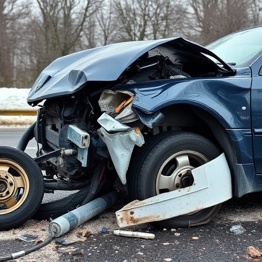 car crash damage