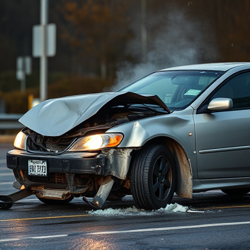 car crash damage