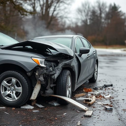 car crash damage