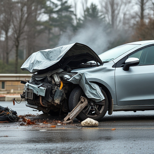car crash damage