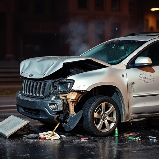car crash damage