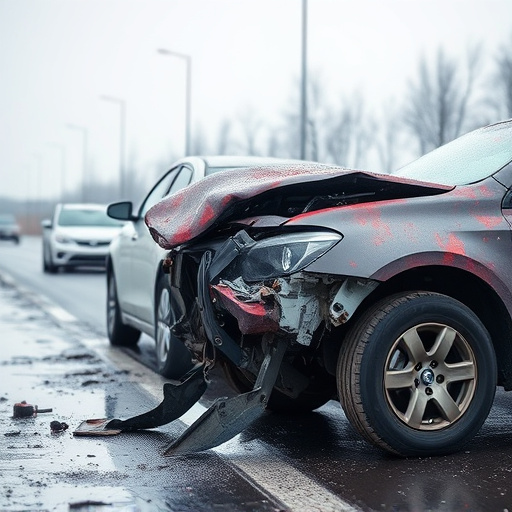 car crash damage