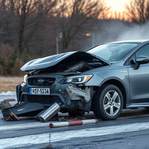 car crash damage