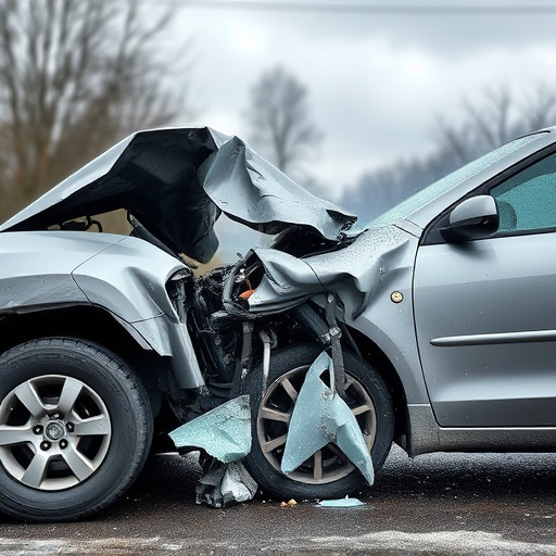 car crash damage