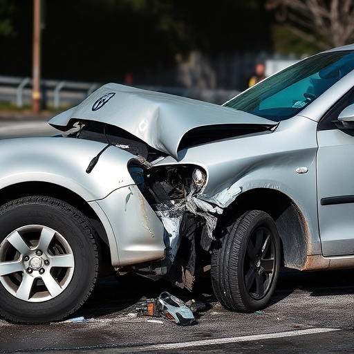 car crash damage