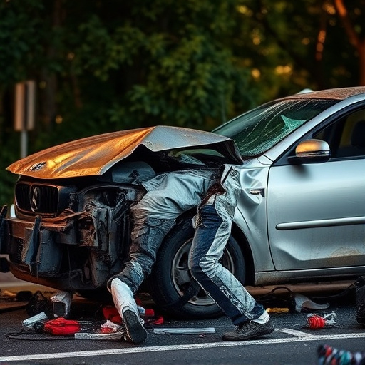 car crash damage