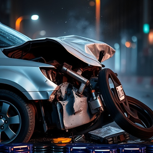 car crash damage