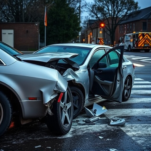 car crash damage