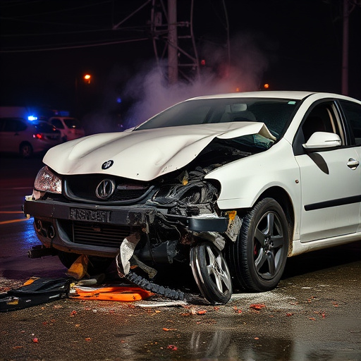 car crash damage
