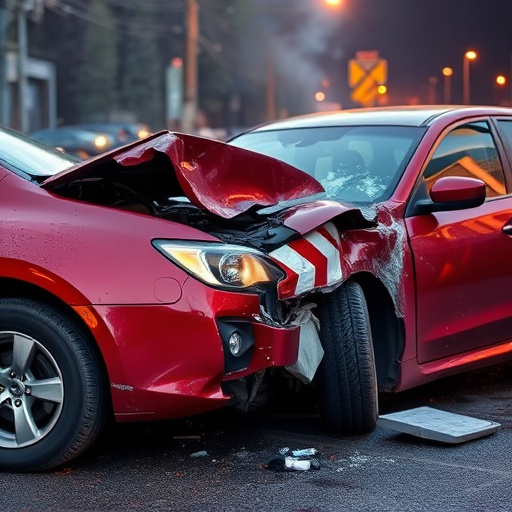 car crash damage