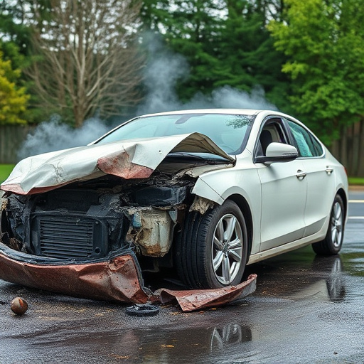 car crash damage