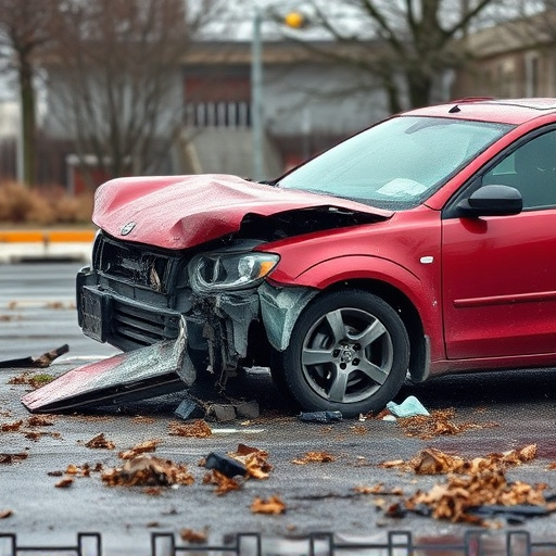 car crash damage