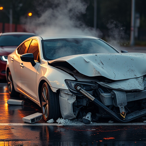 car crash damage