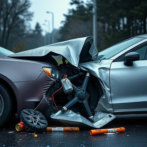 car crash damage