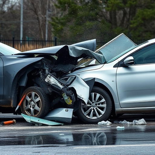 car crash damage