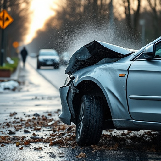 car crash damage