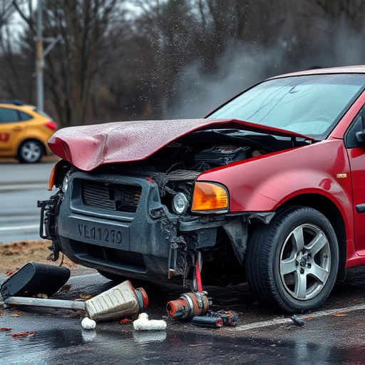 car crash damage