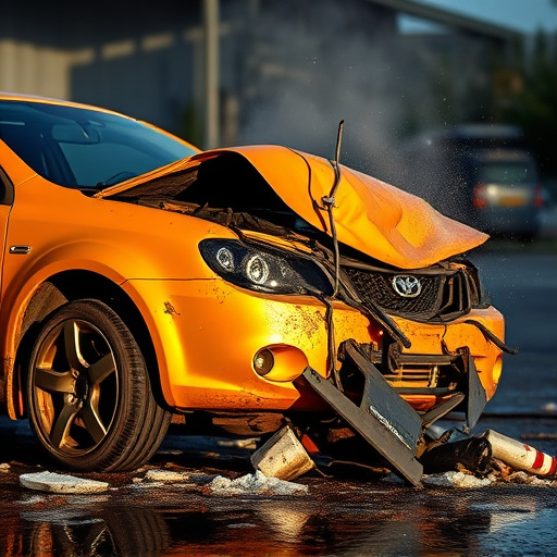 car crash damage