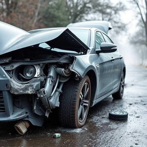 car crash damage