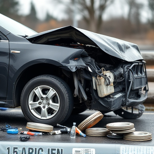car crash damage
