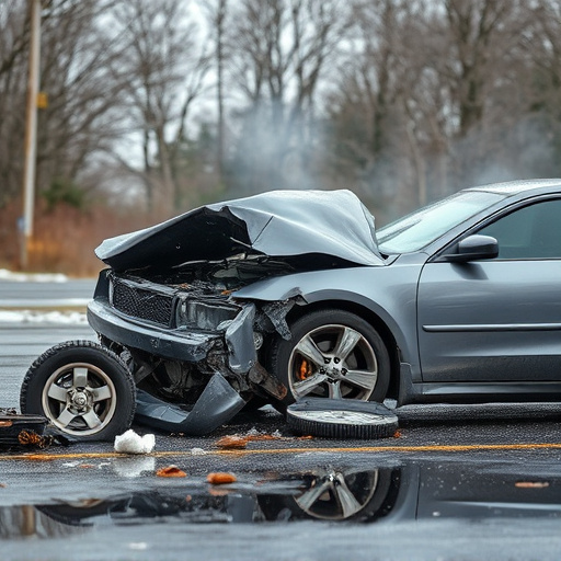 car crash damage