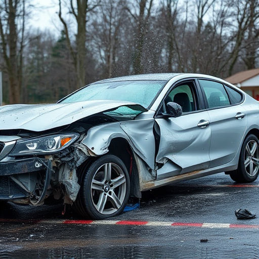 car crash damage