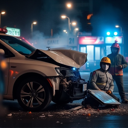 car crash damage