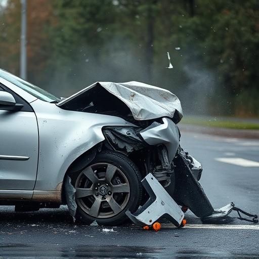 car crash damage