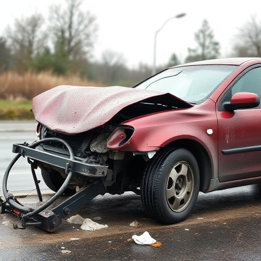 car crash damage