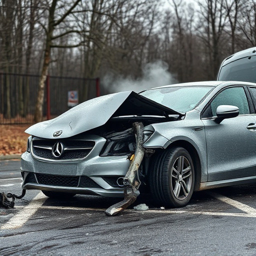 car crash damage