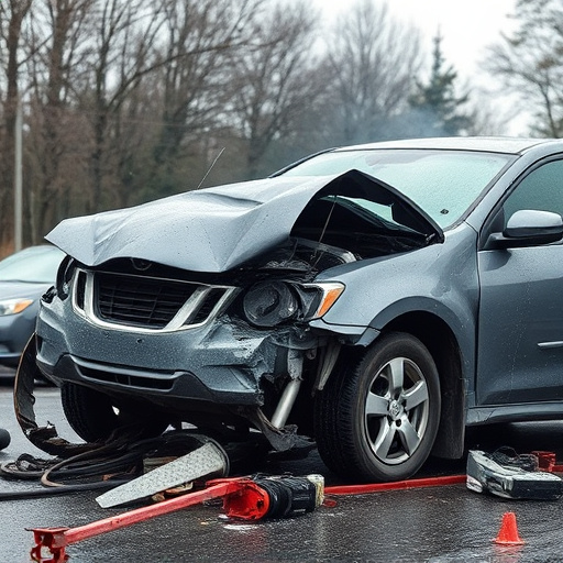 car crash damage