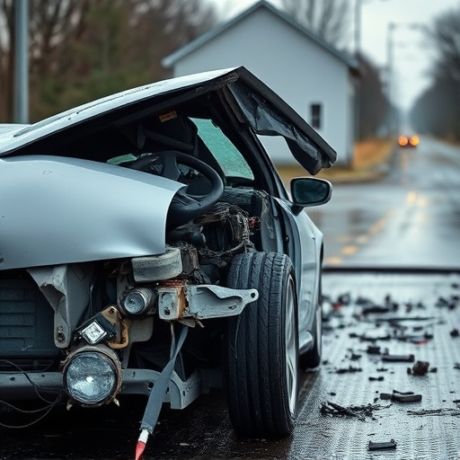 car crash damage