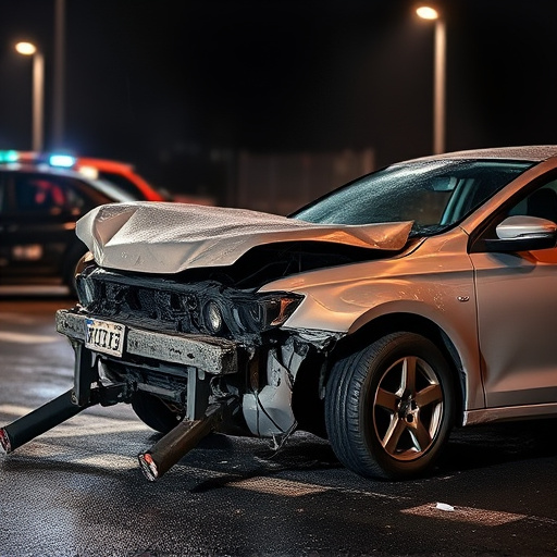 car crash damage